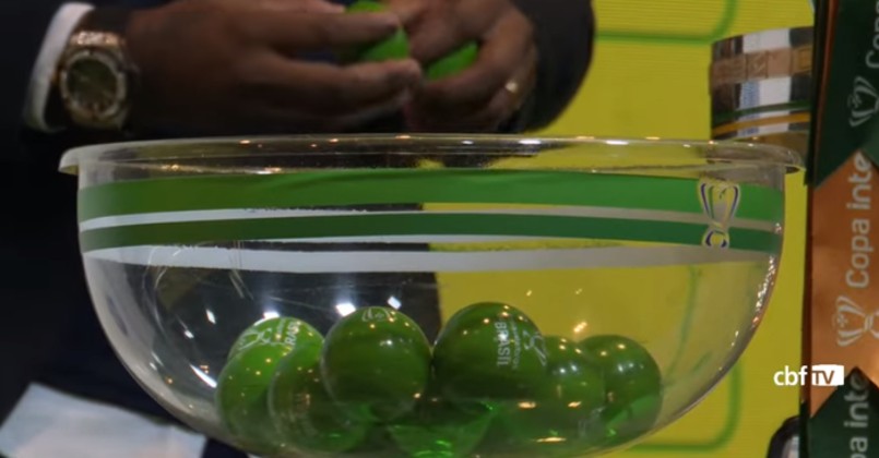 bolinha verde copa do brasil corinthians sorteio